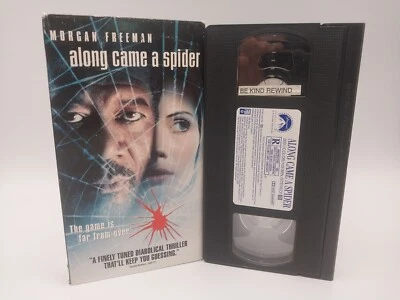 Along Came a Spider (VHS, 2001) Crime Thriller Morgan Freeman - Image 1 of 4