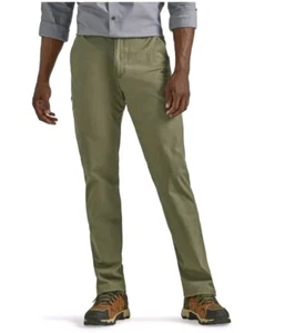 Wrangler Straight Fit Rugged Utility Men's Green Pants Size 42 X 30 New - Picture 1 of 10