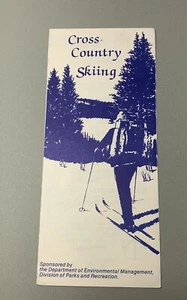 Vintage Cross Country Skiing Travel Brochure ~ Pulaski State Park, Rhode Island - Picture 1 of 3
