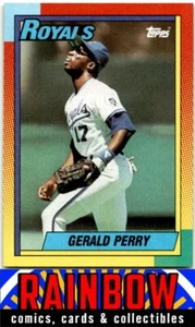 1990 Topps Traded #92T Gerald Perry Pack Version - Picture 1 of 2
