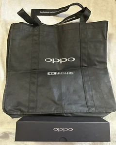 Oppo 4K Ultra Blu-Ray Disc Original Accessory Box and Shopping Bag RARE! - Picture 1 of 13