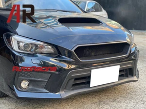 CS Style CF Carbon Fiber Front Bumper Grille For 2018-2021 SUBARU WRX STI SEDAN - Picture 1 of 2