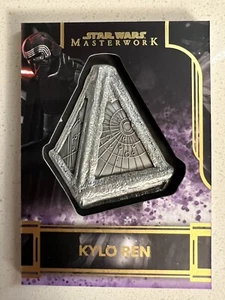 2022 TOPPS STAR WARS MASTERWORK PURPLE MEDALLION KYLO REN #49/50 - Picture 1 of 2