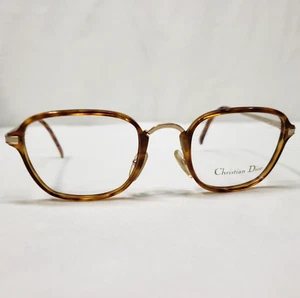 Christian Dior Glasses Frames 2898 140 Vintage Brown Tortoise Shell Gold Tone - Picture 1 of 20