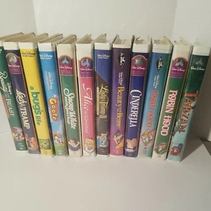 WALT DISNEY MASTERPIECE COLLECTION / THE CLASSICS VHS (Lot of 12 Movies) - Picture 1 of 5
