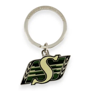 JF Sports Saskatchewan Roughriders CFL Team Logo Official Keychain - Picture 1 of 2