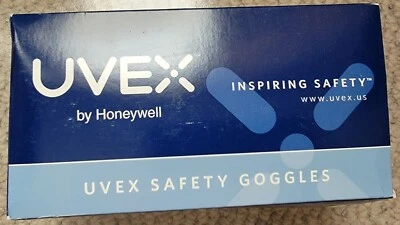 UVEX Honeywell Classic CVA Safety Goggles Clear Body Lens High Impact AF Coating - Image 1 of 4