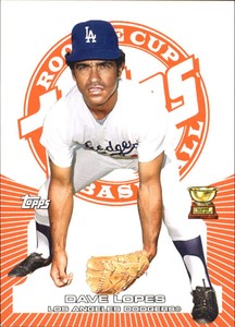 2005 Topps Rookie Cup Orange Dodgers Baseball Card #30 Dave Lopes /399