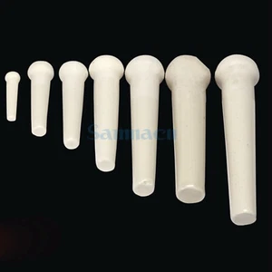 6-200mm Length Ceramic Pestle Rod Porcelain Ceramic Apothecary Pharmacy Lab Drug - Picture 1 of 11