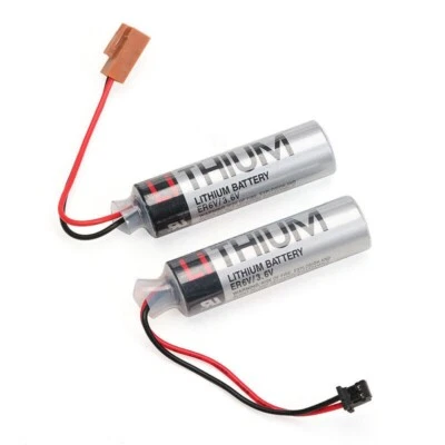 ER6V 3.6V ER6VC119B ER6VC119A 2400mAh PLC Battery with Plug for TOSHIBA - Image 1 of 4