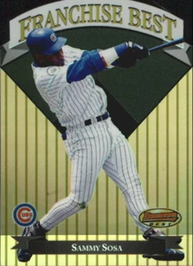 1999 Bowman's Best Franchise Best Mach II #FB3 Sammy Sosa /1000 - NM-MT - Picture 1 of 2