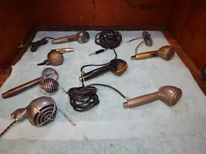 Lot Of Vintage Microphones Bullet Blues Harmonica Parts - Picture 1 of 20