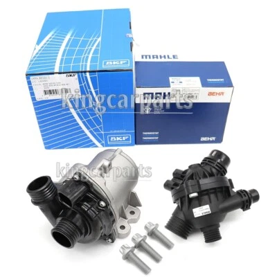 Termostato de bomba de agua de motor eléctrico OEM MAHLE para BMW N54 N55 335i 535i 3,0 L Foto 1 de 4