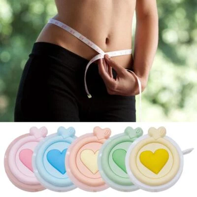 Waist Measuring Tape Adhesive Small Measure Metric Macaron Mini Tape New S0 - Image 1 of 4
