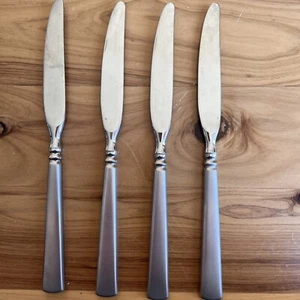 "Cuchillos de cena Oneida SATIN EASTON 9-1/4"" 4 piezas acero inoxidable esmerilado y brillante" - Imagen 1 de 6