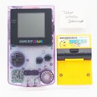 Nintendo Game Boy Farbe atomar lila & japanische Pokémon FLIPPER-Patrone [EX]