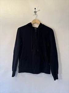 Eddie Bauer Women’s Black Full Zip Up Hooded Casual Jacket Size Small - Picture 1 of 9