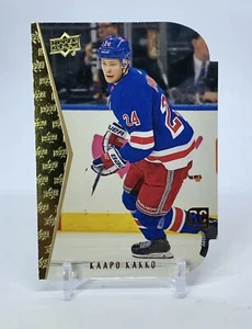 KAAPO KAKKO 2019-20 Upper Deck #20 ROOKIE DIE CUT Gold SP NY RANGERS - Picture 1 of 2