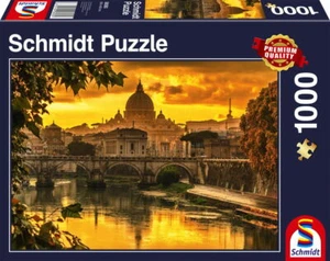 Doré Clair Sur Rome: Schmidt Premium Collection Puzzle 1000 Pièces 58393 - Photo 1/2