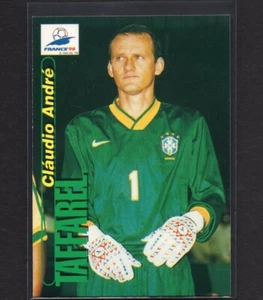 CLAUDIO TAFFAREL 1998 Panini World Cup Soccer Card BRAZIL #8 PSA - Picture 1 of 2