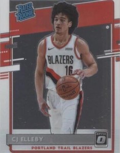 2020-21 Panini Donruss Optic - Rated Rookie #195 CJ Elleby (RC)