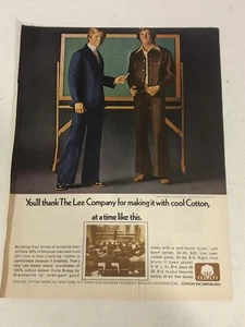 1973 Lee Company Jeans Vintage Print Ad Advertisement pa26 - Picture 1 of 2