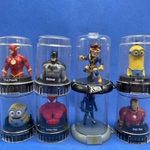 Podz und Domez stapelbare Superhelden Lot (8) Cyclops Batman Spiderman Good2grow - Bild 1 von 12