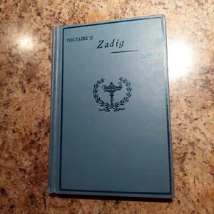 Voltaire's Zadig by Irving Babbitt vintage 1905 French school book hardcover - Picture 1 of 6