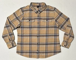 Patagonia Flannel Button Up Shirt Mens XL Plaid Organic Cotton Long Sleeve - Picture 1 of 9