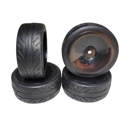 Шины и черные колеса 12 мм Redcat Racing Lightning STK предварительно склеенные 23329 Ep EPX Pro - Изображение 1 из 4