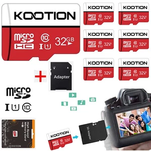 32GB Micro SD Cards Lot Pack UHS-1 TF Flash Memory Card For Camera Phone - Picture 1 of 11