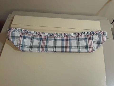 Bread Market Day Plaid Liner Made In USA Longaberger Pre Owned Cover