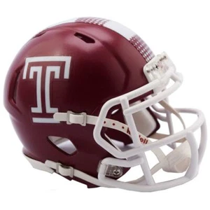 Mini casco de fútbol americano Temple Owls Riddell Speed - Imagen 1 de 1