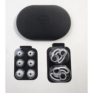 Beats X by dr. dre  A1763 ear tips and ear wings genuine and case ONLY  replacem - Picture 1 of 2