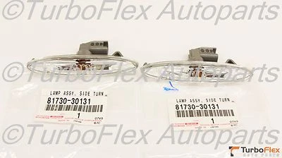 Juego de 2 luces de señalización laterales originales Toyota Lexus Soarer SC430 06-10 IS 06-13 JDM  Foto 1 de 4