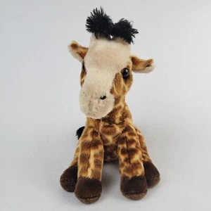 Destination Nation Brown Aurora Giraffe Sitting Stuffed Animal Plush Toy - Picture 1 of 13