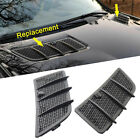 Hood Air Vent Grille Cover Fit Benz W164 GL350 GL450 ML350 ML450 2008-2011 Pair