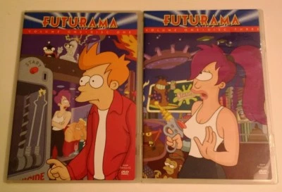 Futurama Volume One ( 2 DVDS) SEASON ONE - Disc 1 , 3 - Rare - Image 1 of 4