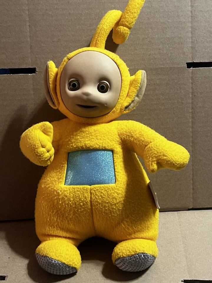Peluche Playskool Yellow Talking Teletubbies 1998 vintage - probado y funcionando  Foto 1 de 4