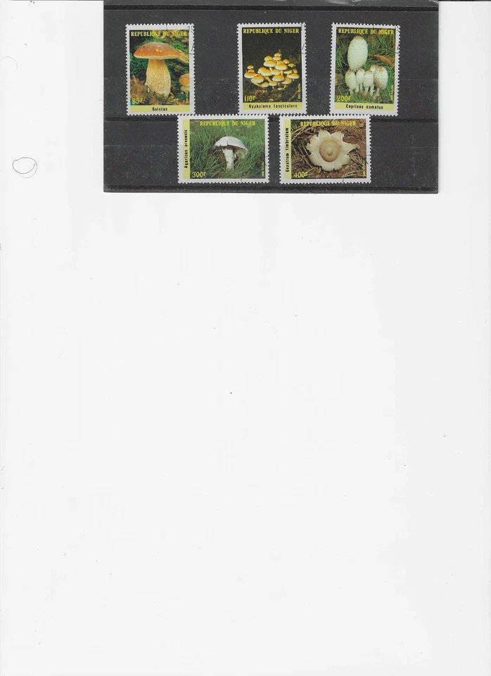 NIGER SC 717-721 MNH (lote 6811) Foto 1 de 1