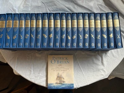 Patrick O'Brian Folio Society Books Set Of 20 Master and Commander  - Image 1 of 4