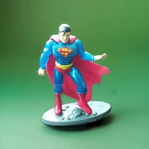 Mini Figure Superman DC Justice League  3" Figure cake topper Used - Picture 1 of 8