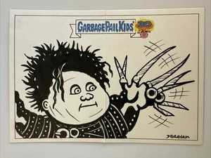 Topps Garbage Pail Kids Sketch Dustin Graham - Picture 1 of 4
