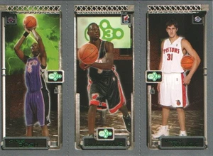 2004 Topps Matrix M3 Chris Bosh Dwyane Wade Darko Milicic Rookie #115 (CBMH) - Picture 1 of 2