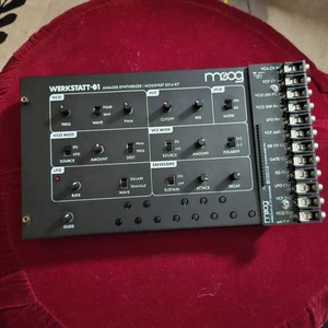 Moog Werkstatt-01 Analog Synthesizer Kit with CV Expansion Board - Black- - Picture 1 of 4