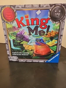 King Me Board Game By Ravensburger New Open Box Strategy Checkers - Picture 1 of 4