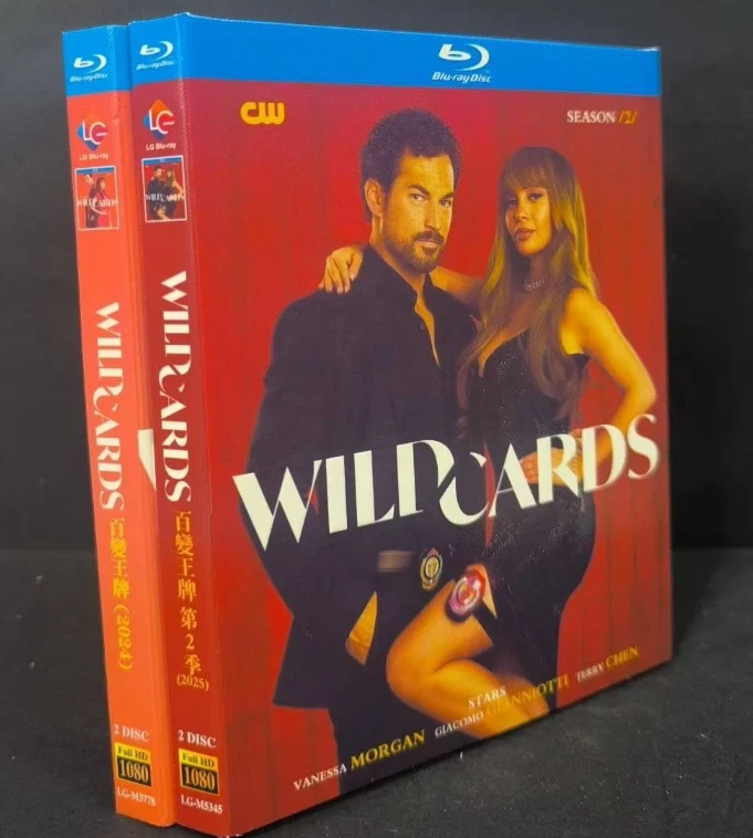 Wild Cards Season (1-2): 4 BD All Region New Box Set