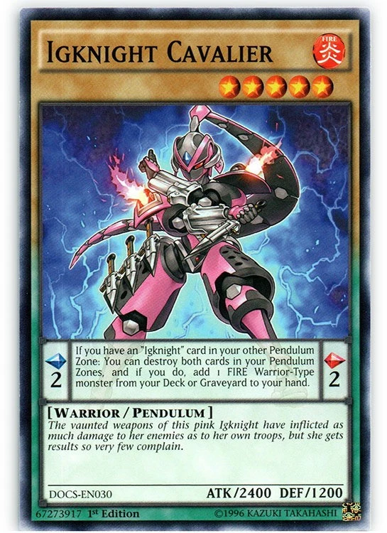 Igknight Cavalier - DOCS-EN030 - Común - 1ª Edición - Ligeramente Jugado Foto 1 de 1