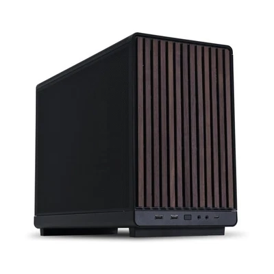 Lian Li A3MATXWD BLACK Mini tower MicroATX Chassis - Image 1 of 4