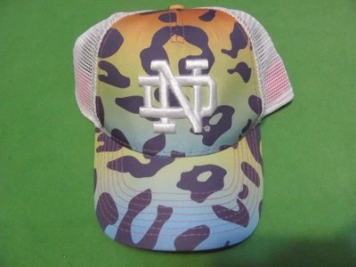 Niña Juvenil '47 Púrpura Notre Dane Lucha Irlandés Genial Gato Snapback Malla Sombrero/Gorra Foto 1 de 4